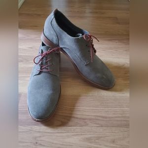 Men,Cole Haan suede and leather Oxford shoe